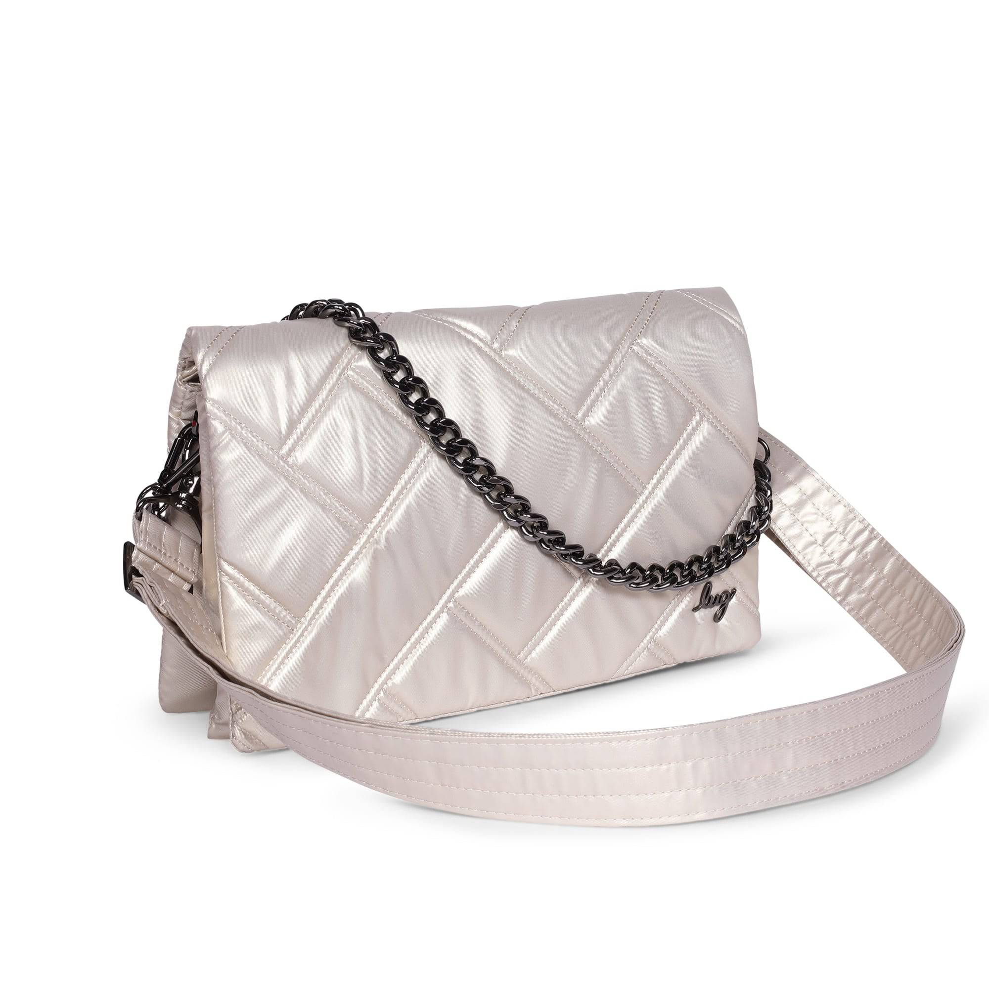 Huddle Shoulder Bag - METALLIC CHAMPAGNE - Huddle_MetallicChampagne_02